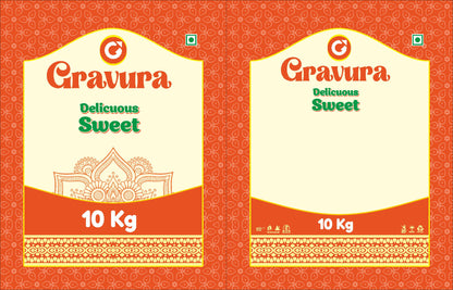GR246 - Delicious Sweet Mawa Packaging Design Template