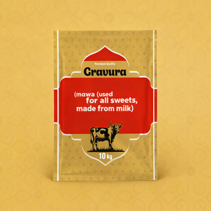 GR248 - Sweet Halwa Mawa Packaging Design Template