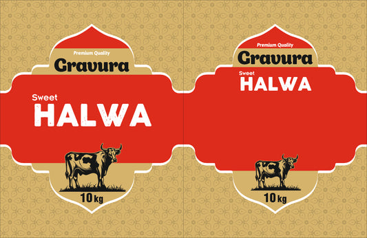 GR248 - Sweet Halwa Mawa Packaging Design Template