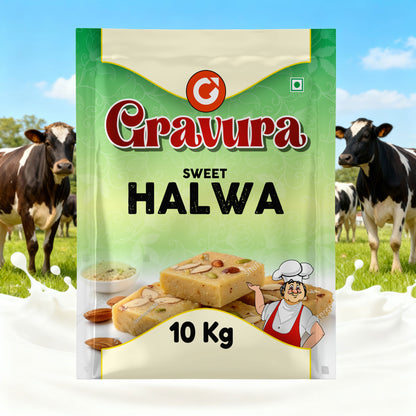 GR250 - Sweet Halwa Mawa Packaging Design Template