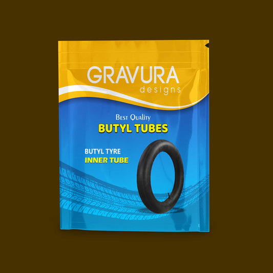 GR-20 - Butyl Tube Packaging Design – Bold, Modern & Vehicle-Ready Presentation