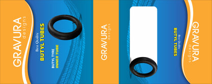 GR-20 - Butyl Tube Packaging Design – Bold, Modern & Vehicle-Ready Presentation