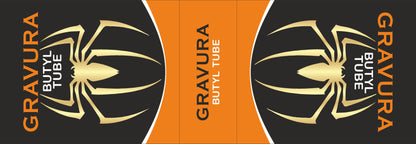 GR-26 - Bold Spider-Themed Butyl Tube Packaging Design – Sporty & Striking Visual Identity