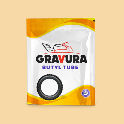 GR-29 - Dynamic Yellow & White Butyl Tube Packaging Design – Vibrant, Modern & Premium-Looking