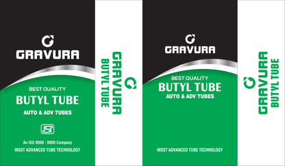 GR-30 - Modern High-Contrast Butyl Tube Packaging Design – Auto & ADV Range