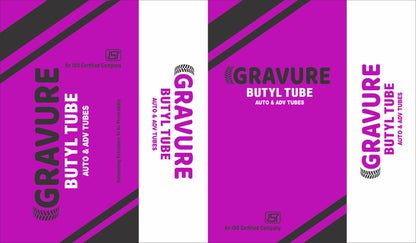 GR-32 - Modern Butyl Tube Packaging Design – Dual Color Variants (Blue & Purple)