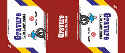 GR-34 - Bold Automotive Tyre Tube Packaging Design – Butyl Tube Concept