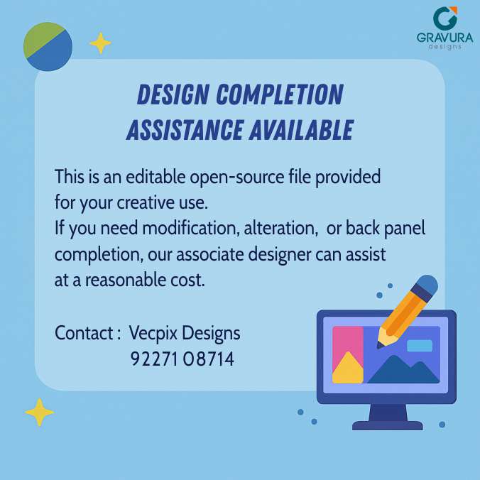 GR246 - Delicious Sweet Mawa Packaging Design Template